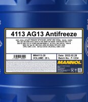 MN AG13 Antifreeze grün   Konzentrat