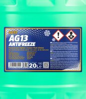 MN AG13 Antifreeze (-40°C) grün   Fertiggemisch